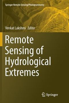 portada Remote Sensing of Hydrological Extremes (en Inglés)