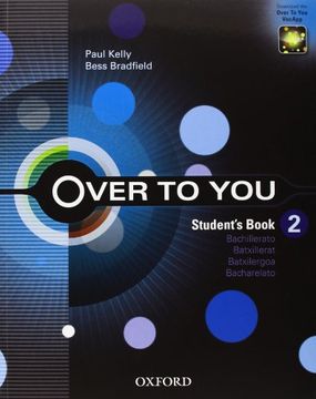 portada 13).over to you 2ºbach.(student book) (in Spanish)