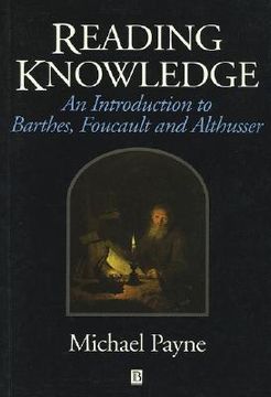 portada reading knowledge: an introduction to foucault, barthes & althusser (en Inglés)