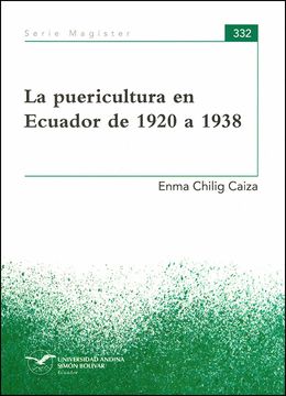 portada La puericultura en Ecuador de 1920 a 1938