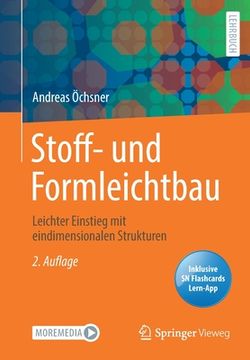 portada Stoff- und Formleichtbau: Leichter Einstieg mit eindimensionalen Strukturen (in German)