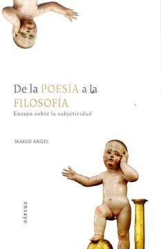 portada De la Poesia a la Filosofia (in Spanish)