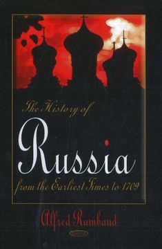 portada History of Russia de Alfred Rambaud(Nova Science Publishers Inc)