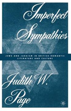 portada Imperfect Sympathies: Jews and Judaism in British Romantic Literature and Culture (en Inglés)