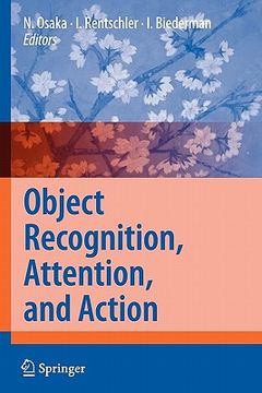 portada object recognition, attention, and action (en Inglés)