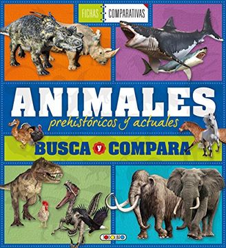 portada Animales Prehistoricos y Actuales (in Spanish)