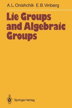portada lie groups and algebraic groups (in English)