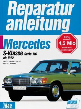 portada Mercedes 280 s / 280 se / 350 se / 450 se / 450 Sel, Serie 116 ab 1972 (en Alemán)