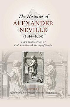 portada The Histories of Alexander Neville (1544-1614) (en Inglés)