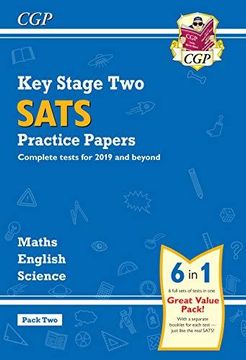 portada New KS2 Complete SATS Practice Papers Pack: Science, Maths & English (for the 2019 tests) - Pack 2 (Paperback) 