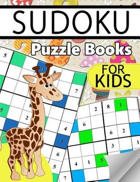 portada Sudoku Puzzle Books for Kids: Brain Games (en Inglés)