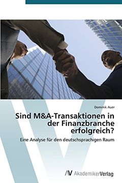 portada Sind M&A-Transaktionen in der Finanzbranche erfolgreich?