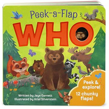 portada Who: Peek-A-Flap Board Book (en Inglés)