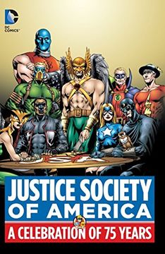 portada Justice Society of America: A Celebration of 75 Years (en Inglés)