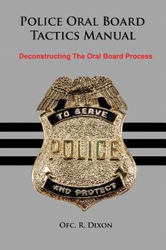 portada police oral board tactics manual (en Inglés)