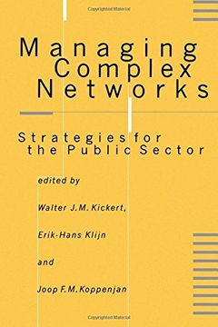portada Managing Complex Networks: Strategies for the Public Sector (en Inglés)