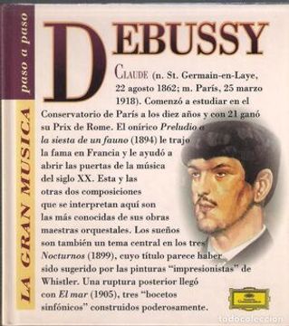 portada Claude Debussy (Con cd)