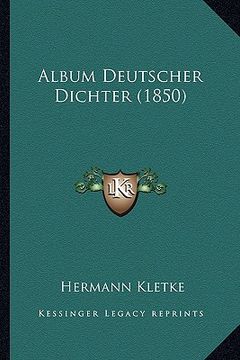 portada album deutscher dichter (1850) (en Inglés)