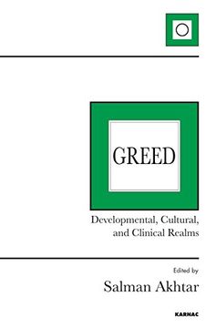 portada Greed: Developmental, Cultural, and Clinical Realms
