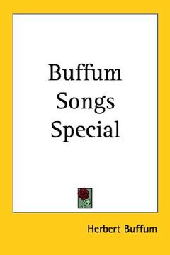 portada buffum songs special (en Inglés)