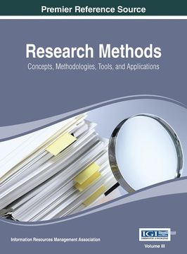 portada Research Methods: Concepts, Methodologies, Tools, and Applications, Volume 3 (en Inglés)