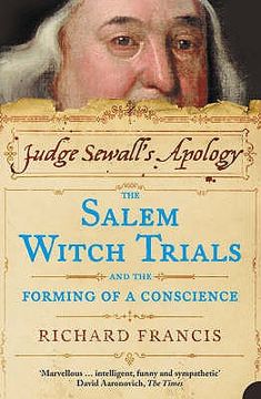 portada Judge Sewall's Apology (en Inglés)