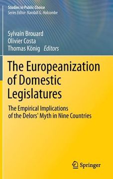 portada the europeanization of domestic legislatures (en Inglés)
