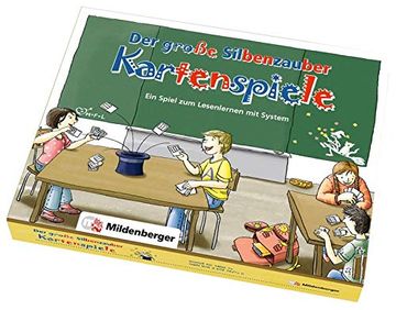 portada Der Große Silbenzauber: Kartenspiele: Silbenquartett und Silbenmagie (en Alemán)