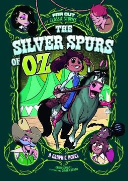 portada The Silver Spurs of oz: A Graphic Novel (Far out Classic Stories) (en Inglés)