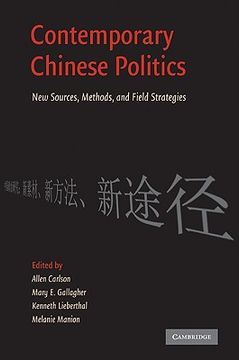 portada Contemporary Chinese Politics Hardback (en Inglés)