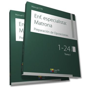 portada Manual cto de Enfermerã­A Especialista: Matrona: Preparaciã³N de Oposiciones: 2