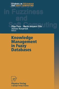 portada knowledge management in fuzzy databases (en Inglés)