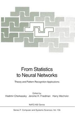 portada from statistics to neural networks: theory and pattern recognition applications (in English)