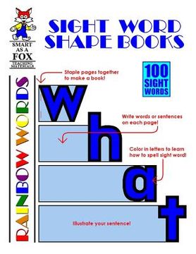 portada Sight Word Shape Books (en Inglés)