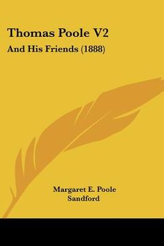 portada thomas poole v2: and his friends (1888) (en Inglés)