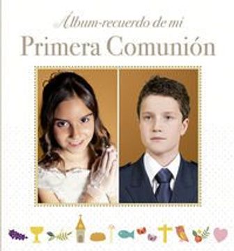 portada Álbum recuerdo de mi Primera Comunión: Modelo A. Con marco de fotos (primeras comuniones) (in Spanish)