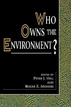 portada who owns the environment? (en Inglés)