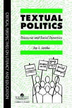 portada textual politics: discourse and social dynamics (in English)