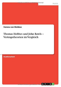 portada Thomas Hobbes und John Rawls - Vertragstheorien im Vergleich