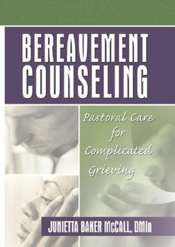 portada bereavement counseling (en Inglés)