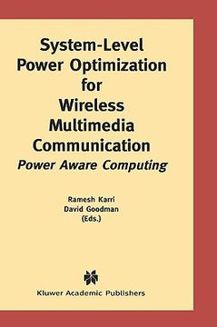 portada system-level power optimization for wireless multimedia communication (en Inglés)