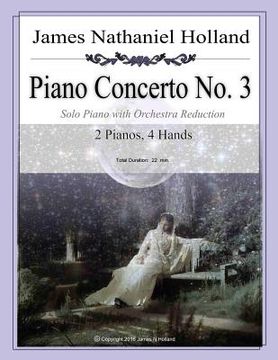 portada Piano Concerto No. 3: Arranged for 2 Pianos, 4 Hands