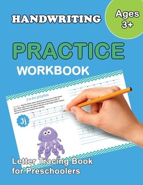 portada Letter Tracing Book for Preschoolers: : Trace Letters Of The Alphabet and Number: Preschool Practice Handwriting Workbook: Pre K, Kindergarten and Kid (en Inglés)
