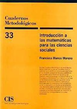 portada introduccion a las matematicas para las ciencias sociales