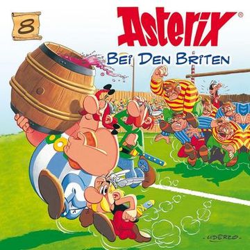 portada Asterix 08. Asterix bei den Briten
