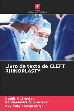 portada Livro de texto de CLEFT RHINOPLASTY (en Portugués)