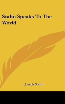 portada stalin speaks to the world (in English)