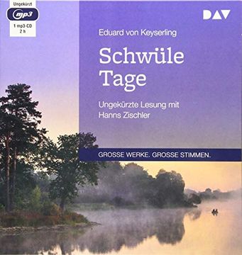 portada Schwüle Tage: Ungekürzte Lesung mit Hanns Zischler (1 Mp3-Cd) (en Alemán)