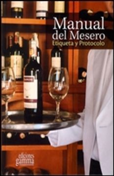 portada Manual del Mesero Etiqueta y Protocolo (in Spanish)