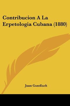 portada Contribucion a la Erpetologia Cubana (1880) (in Spanish)
